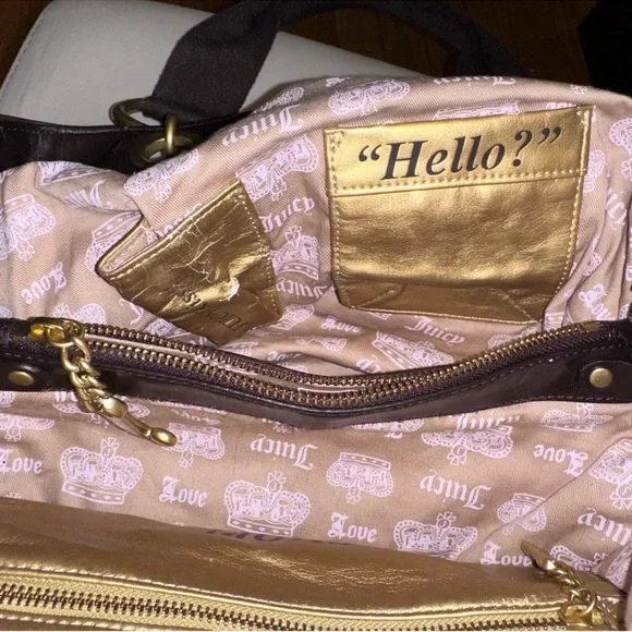 Juicy Couture vintage large pink bag with charm - Picture 12 of 16